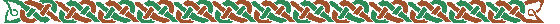 brown and green Celtic knot